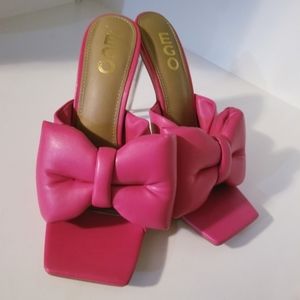 EGO Pink Bow Heels